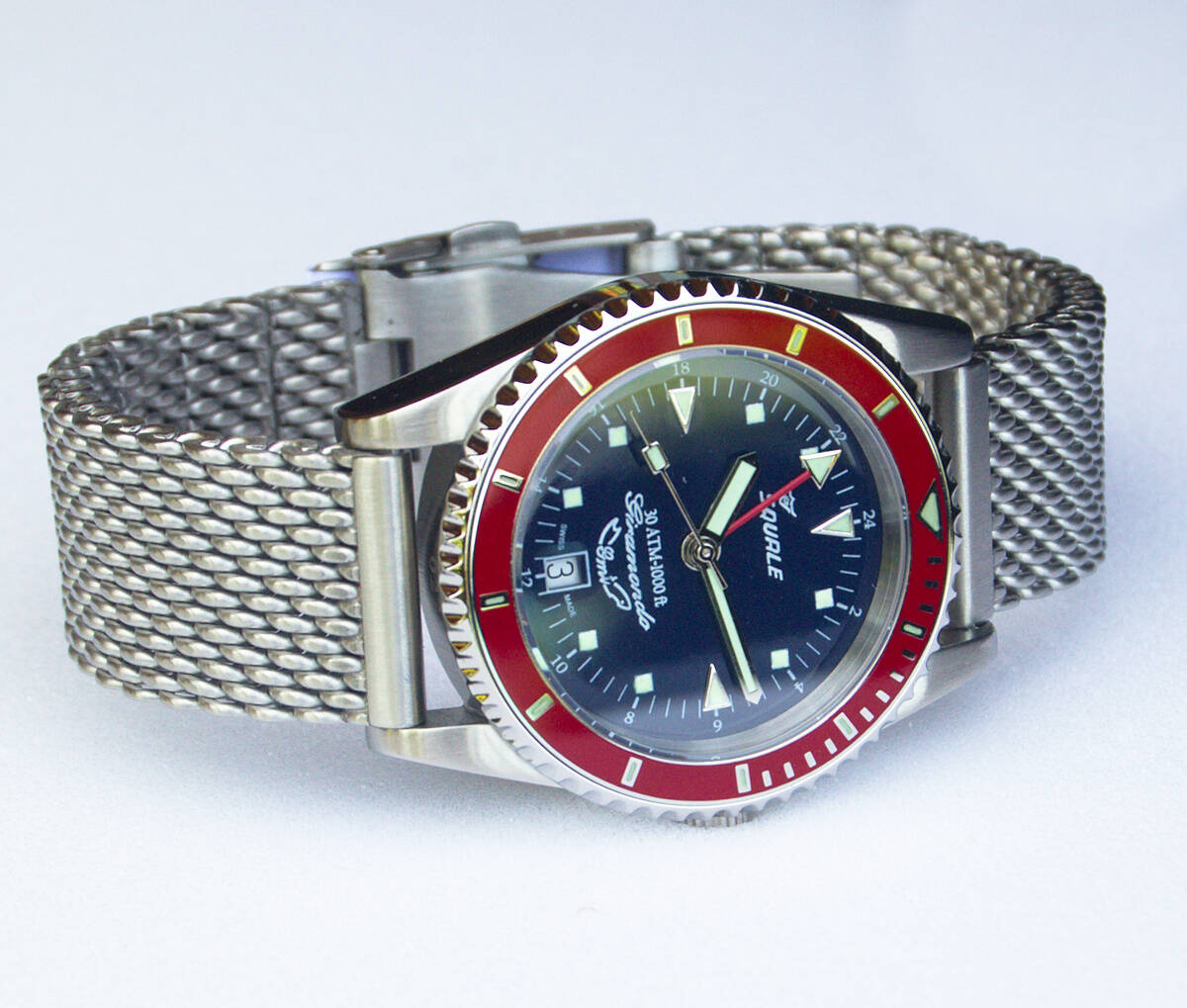 Squale Giramondo GMT 30 atmos dive watch